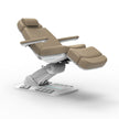 SilverFox 2246EBN Electric 4-Motor Examination Beauty Bed Esthetician Chair Facial Bed with Position Memory Function Standard or with Hand Remote, Paper Holder & Foot Cover Pacakge