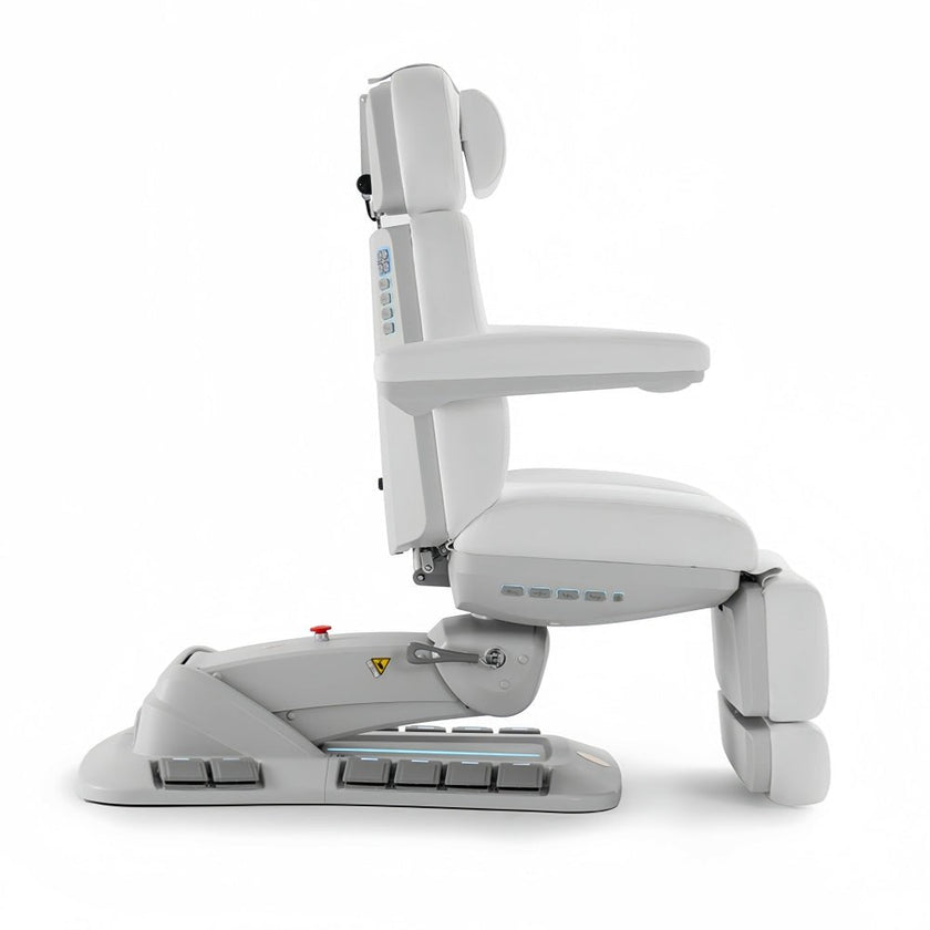 SilverFox 2246EBN Electric 4-Motor Examination Beauty Bed Esthetician Chair Facial Bed with Position Memory Function Standard or with Hand Remote, Paper Holder & Foot Cover Pacakge