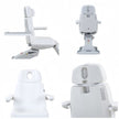 SilverFox 2246EBN Electric 4-Motor Examination Beauty Bed Esthetician Chair Facial Bed with Position Memory Function Standard or with Hand Remote, Paper Holder & Foot Cover Pacakge