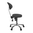 Silverfox Rolling Stool with Backrest 1025B