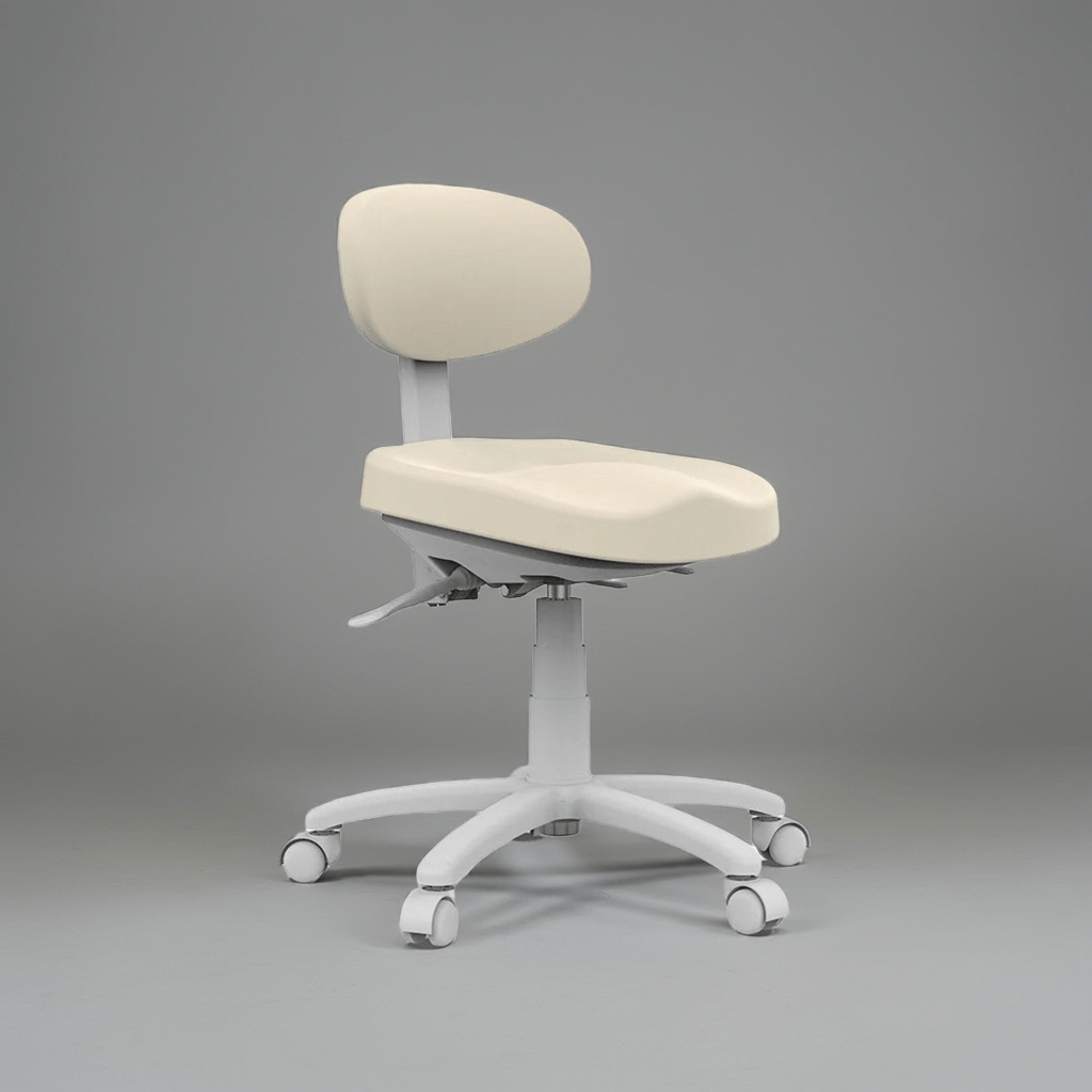 Silverfox ® Top Grade Ultimate Physician Rolling Stool with Tilt 8C01