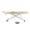 SilverFox 3 motors 4 Section Electric Massage Table 2274B with Hand Controller Cream / Black