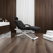SilverFox 3 motors 4 Section Electric Massage Table 2274B with Hand Controller Cream / Black