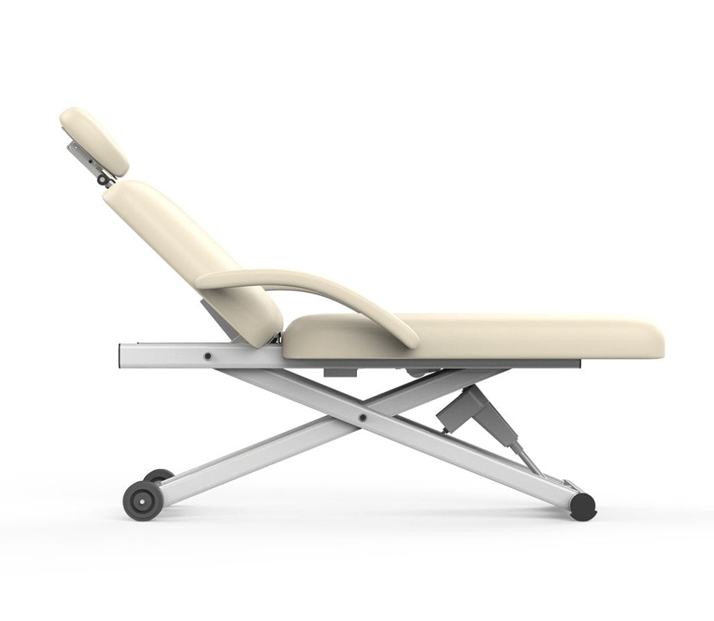 SilverFox 2-motor 2 Section Electric Massage Bed Table (Silver fox 2274A) with Foot controller or Hand controller