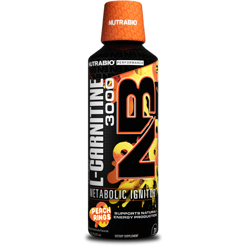 NutraBio Lean Shots - L-Carnitine Liquid Shots