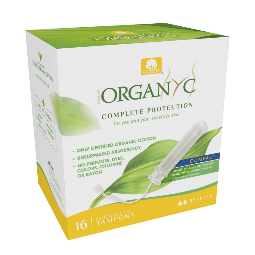 Organyc - Compact Tampons - Regular (16ct)