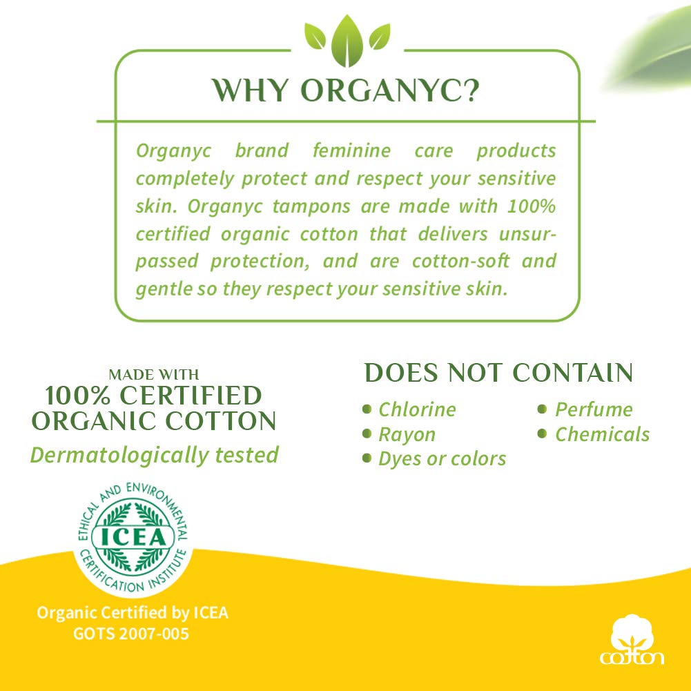 Organyc - Compact Tampons - Regular (16ct)