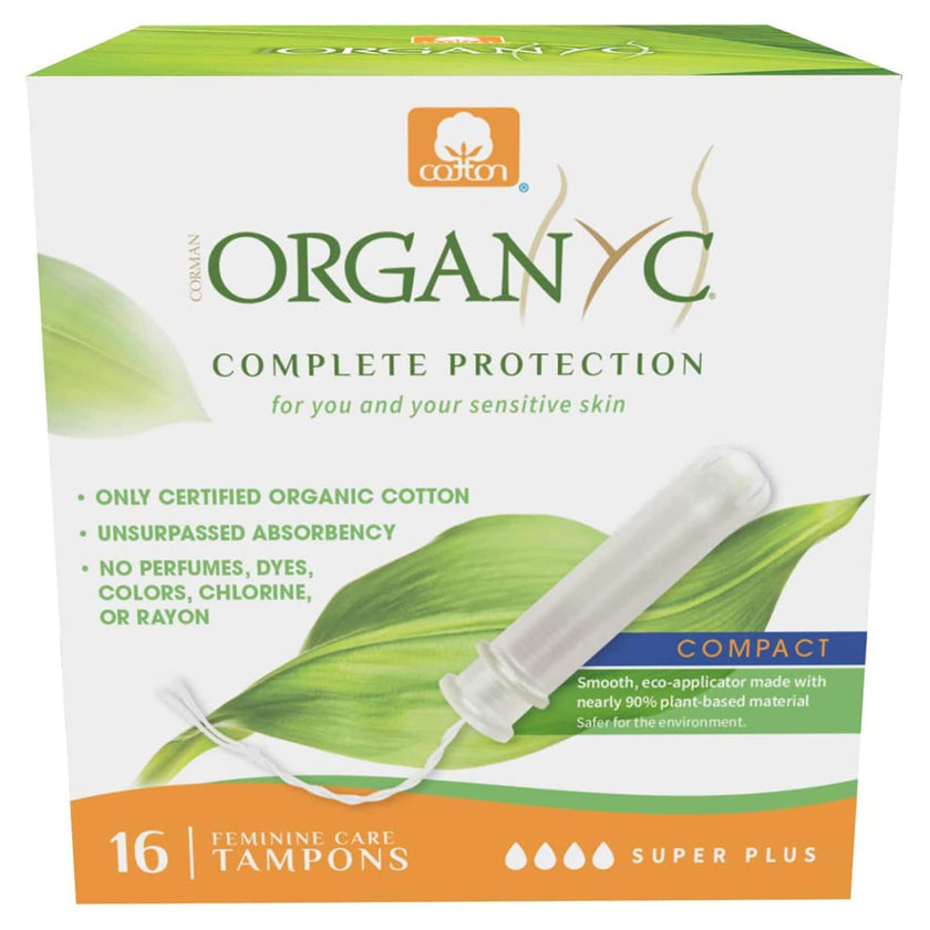 Organyc - Tampons W/applicator - Super (16ct)
