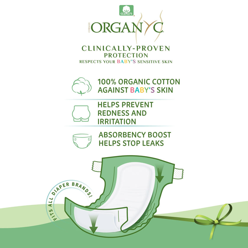 Organyc - Baby Diaper Liner (20ct)