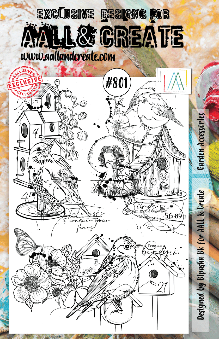AALL and Create Stamp Set - 801 - Garden Accessories