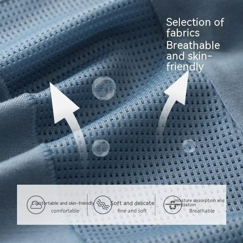 Seamless Breathable Modal Spandex Men's Boxer Briefs Underwear