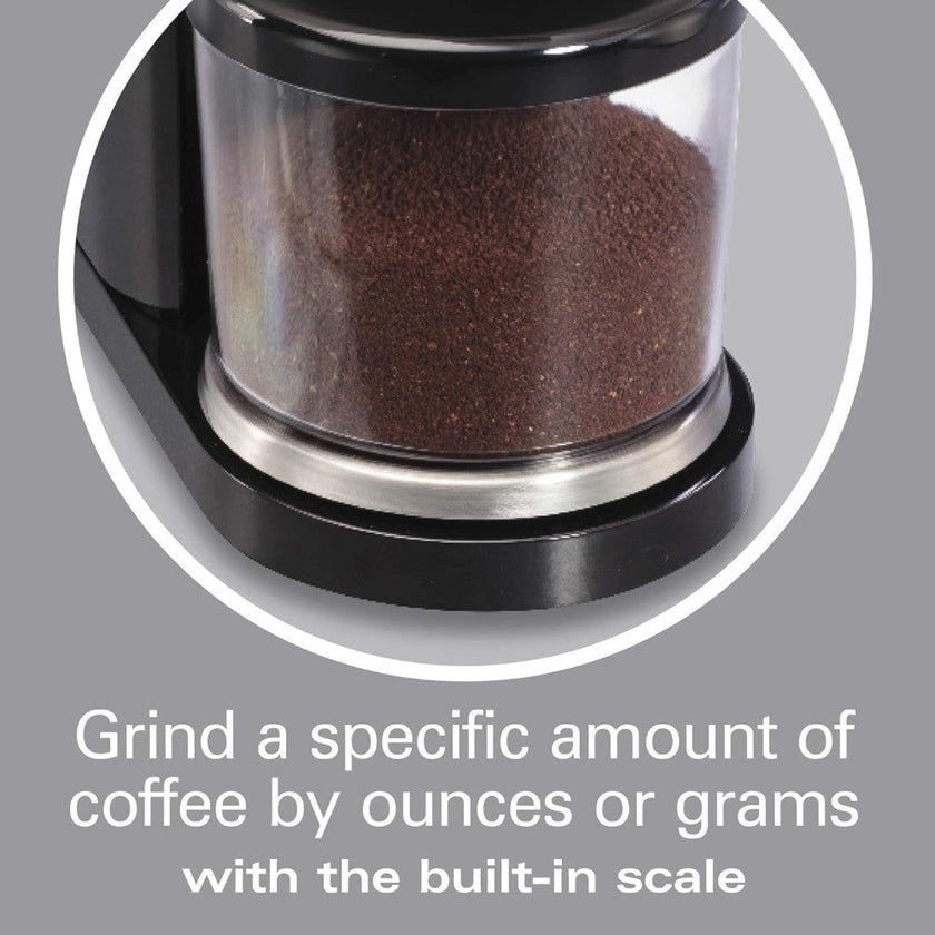 HAMILTON BEACH PROFESSIONAL 80405 Conical Burr Digital Coffee Grinder