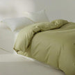 100% Cotton Sanding Duvet Cover Set - Thickened Solid Colour for Autumn and Winter
