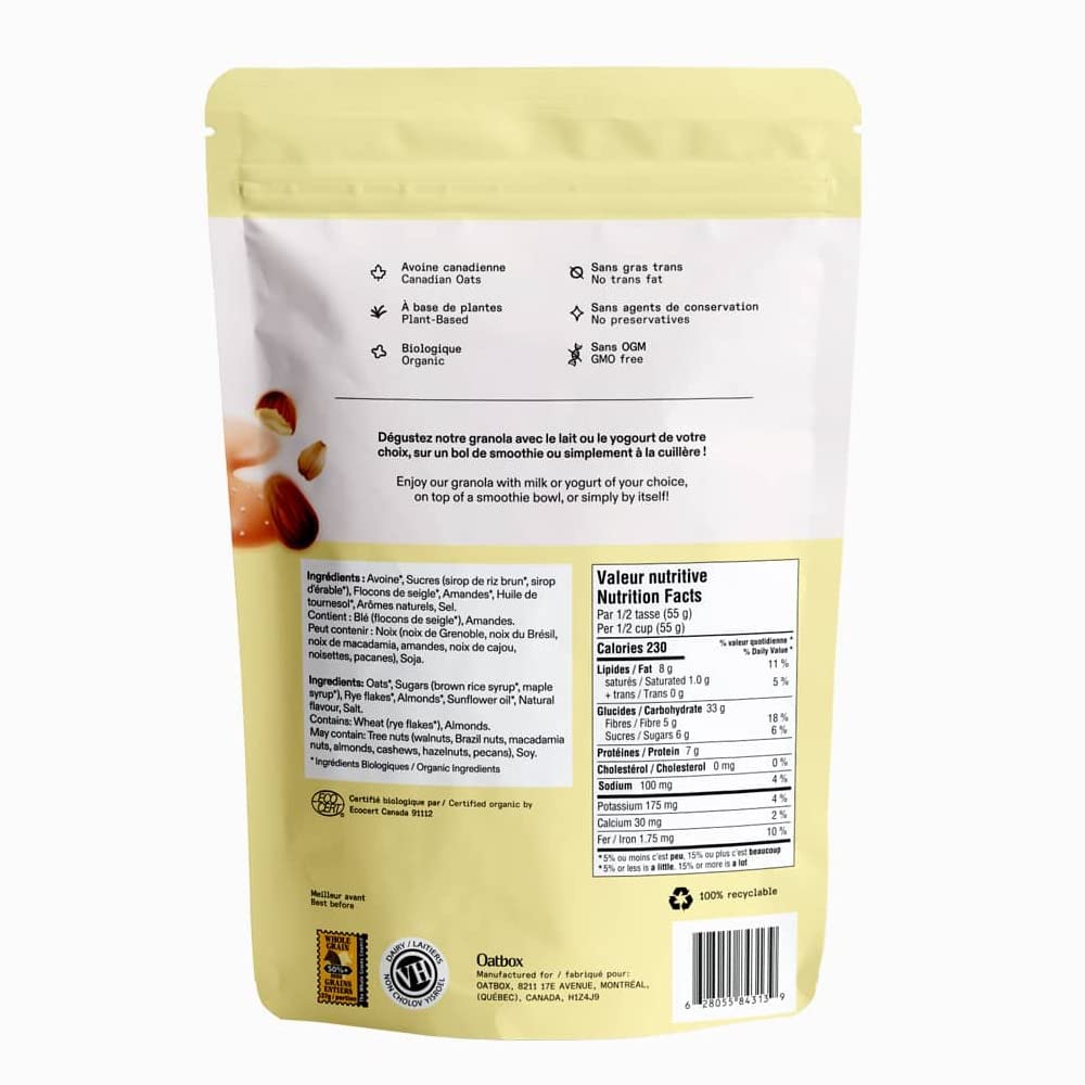 Oatbox - Salted Caramel Granola (300g)