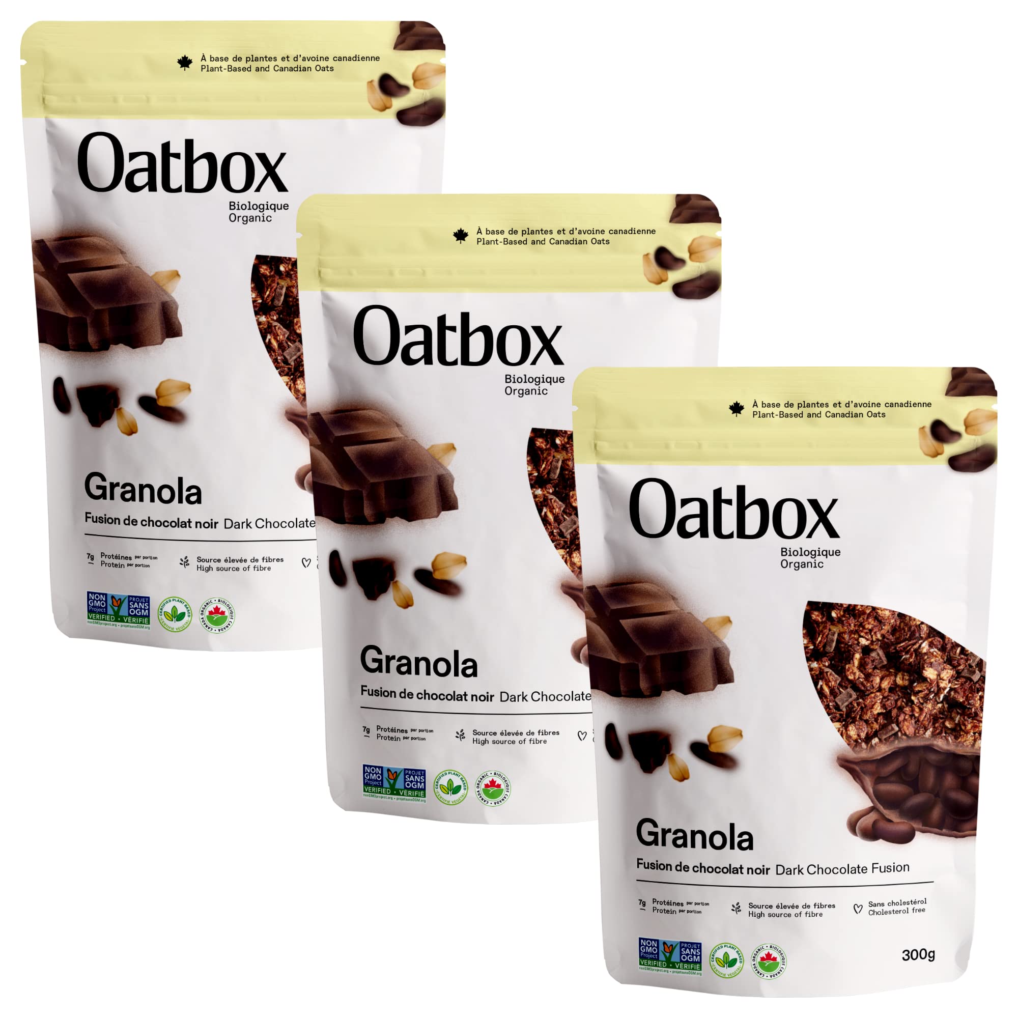 Oatbox - Dark Chocolate Fusion Granola (300g)