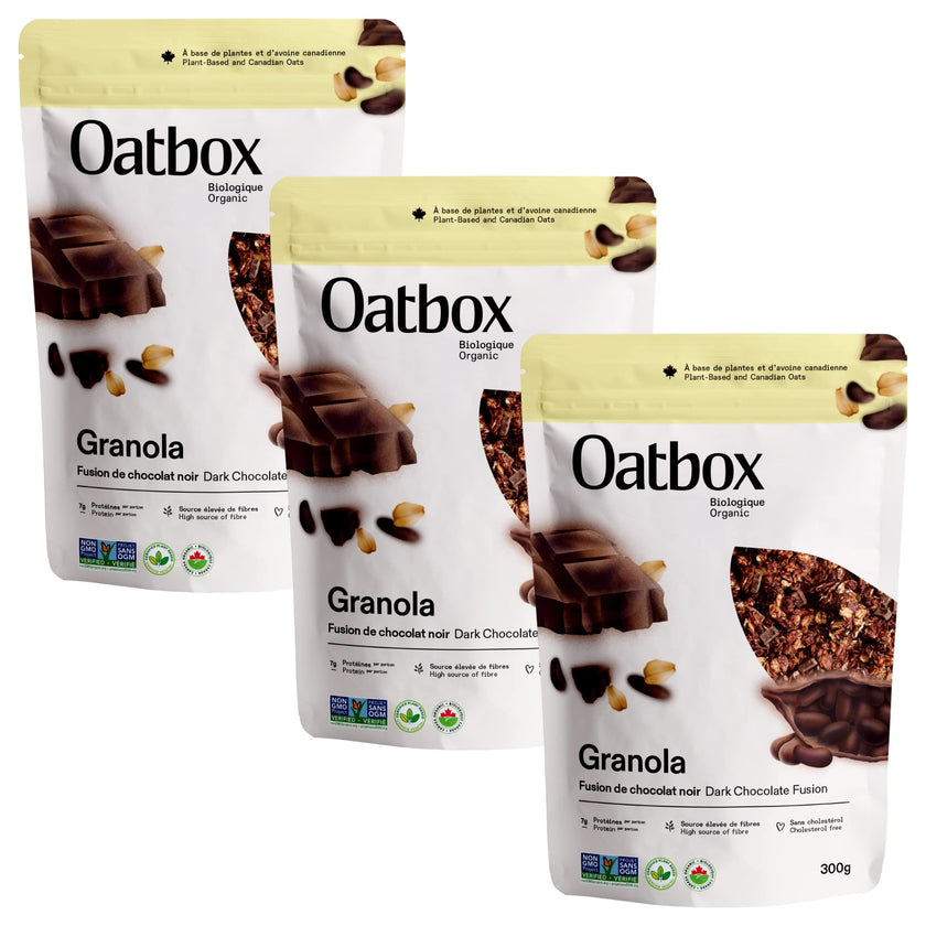 Oatbox - Dark Chocolate Fusion Granola (300g)