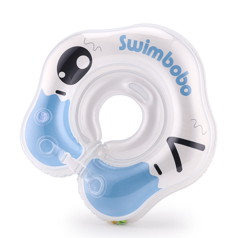 Baby Neck Swimming Ring Canada | Inflatable Newborn Swim Ring 0-8 Months | Blue Pink