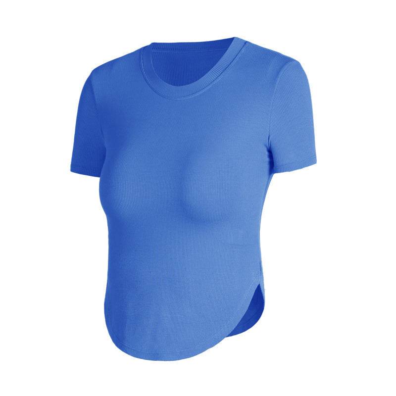 Nude feel Short-sleeved Workout Top Running gym top women