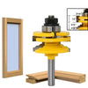 Professional Woodwork Glass Door and Window Rail and Stile Reversible Router Bit