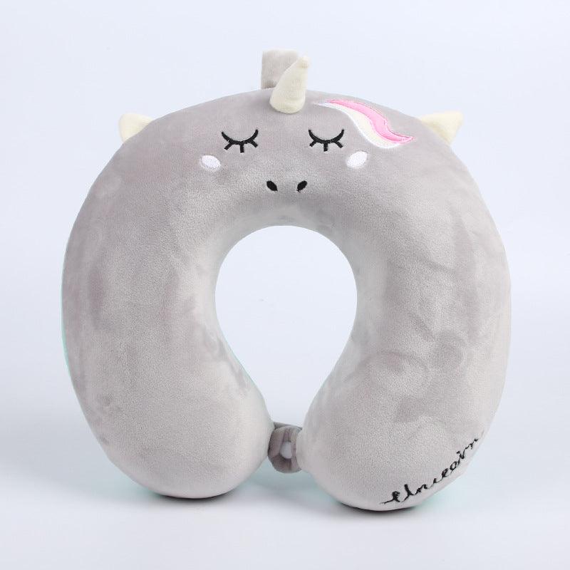 U-Shaped Memory Foam Travel Neck Pillow – Slow Rebound Car & Nap Pillow in 5 Colours