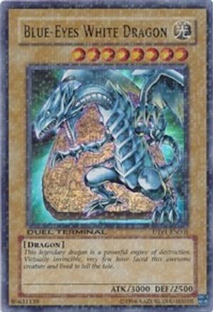 Blue-Eyes White Dragon (DTP1-EN001) - Duel Terminal - Preview Limited