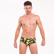 Men's Spandex Swim Boxer Briefs | Flattering Swimwear | S-XXL