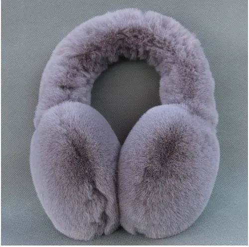 Ear Muffs Women – Warm Imitation Fur Headband for Winter