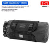 Adjustable Bicycle Saddle Bag – Roll-Top Handlebar Bag 3–7L, Black
