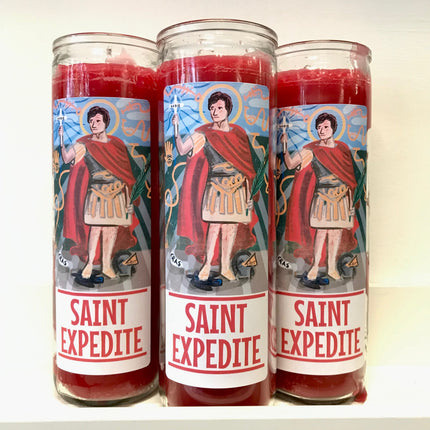 7 Day Candle - Saint Expedito