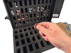 80-Slot EVORETRO Miniature Storage Case with Customizable Foam