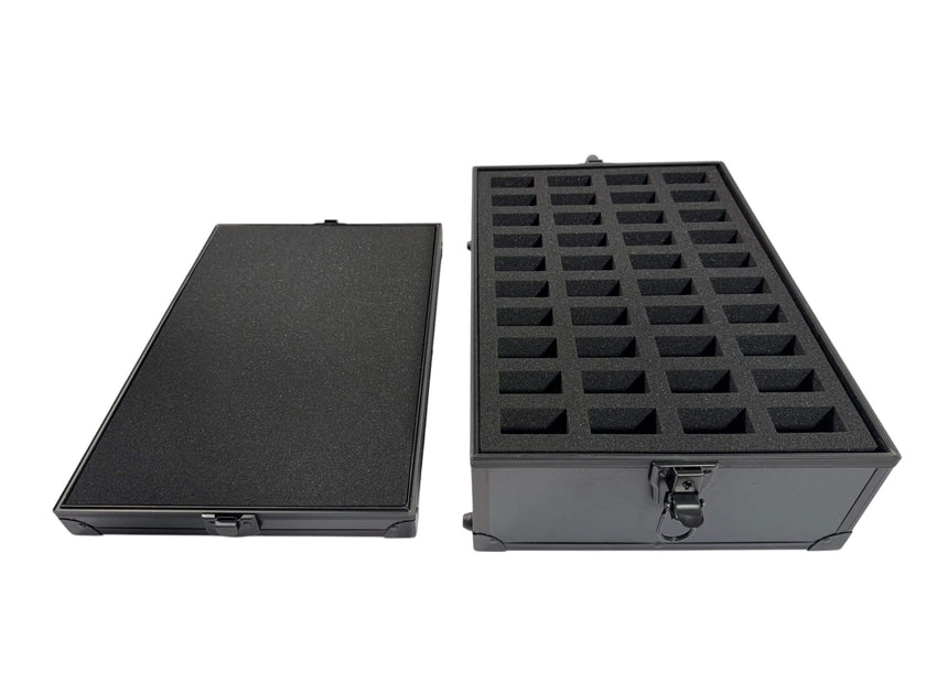 80-Slot EVORETRO Miniature Storage Case with Customizable Foam