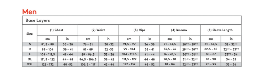 Kombi Men's B2 Merino Blend Crew Top 190g Mid-weight Base Layers XL