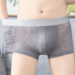 Ice Silk Men's Breathable Quick-drying boxer briefs Spandex underwear