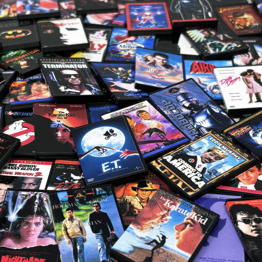 80s Movies Keychains