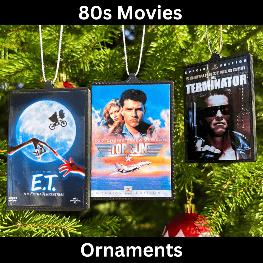 80s Movies Ornaments