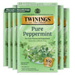 Twinings Pure Peppermint Herbal Revive Individually Wrapped Teabags, Naturally Caffeine-Free, 20 Count (Pack of 6), Enjoy Hot or Iced 🍁 All In One Marketplace Canada