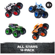 Monster Jam All Stars Monster Trucks, 1:64 Scale Die-Cast Vehicles 4-Pack 🍁 All In One Marketplace Canada