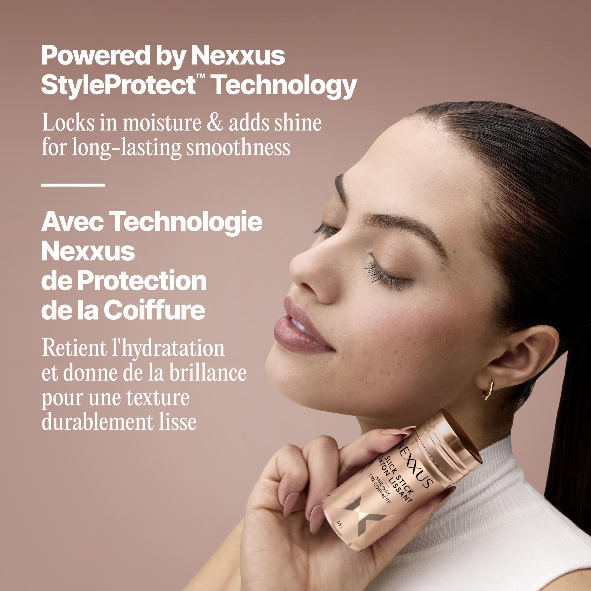 Nexxus Slick Stick Hair Wax 72H Humidity Shield 48H Frizz Control, 66g 🍁 All In One Marketplace Canada