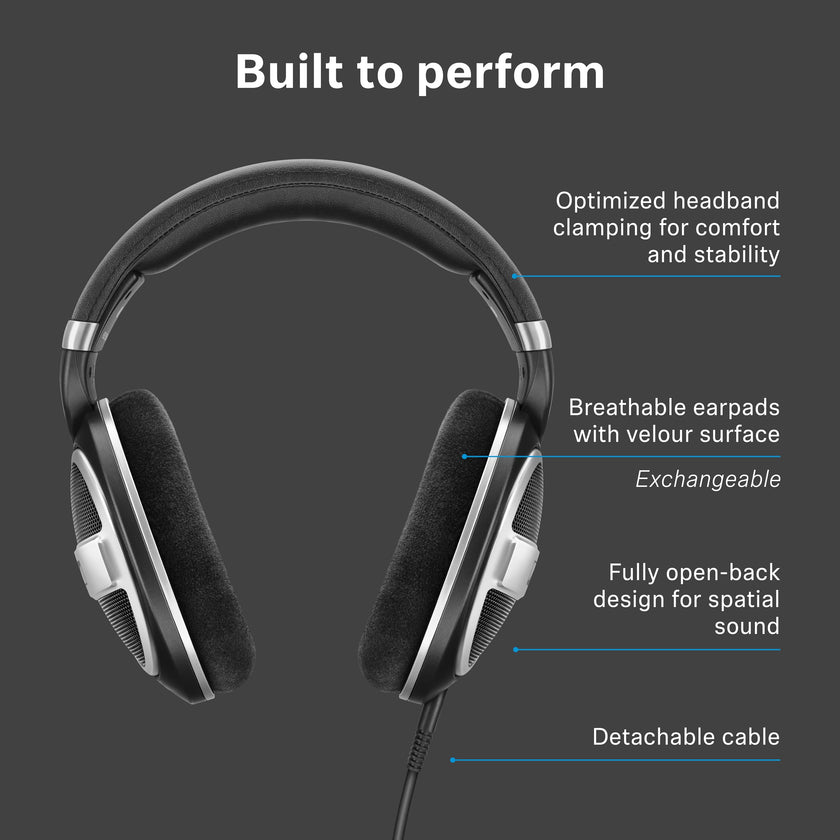 Sennheiser HD 599SE Open-Back Wired Audiophile Headphones, Black 🍁 All In One Marketplace Canada