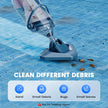 Enhulk Pool Vacuum for Above Ground Pool with Powerful Suction up to 18.5 gallons/min, Running time up to 1H, Handheld Rechargeable Pool Cleaner with a Telescopic Pole, PC10 🍁 All In One Marketplace Canada