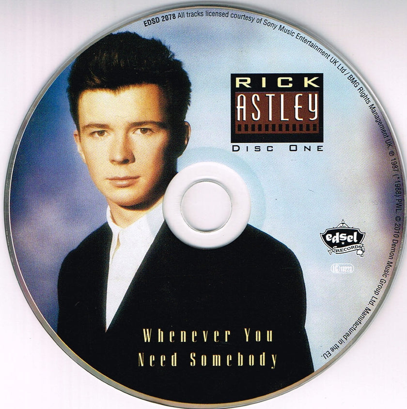 Rick Astley / Whenever You Need Somebody (2-Disc edition) - CD (Used)