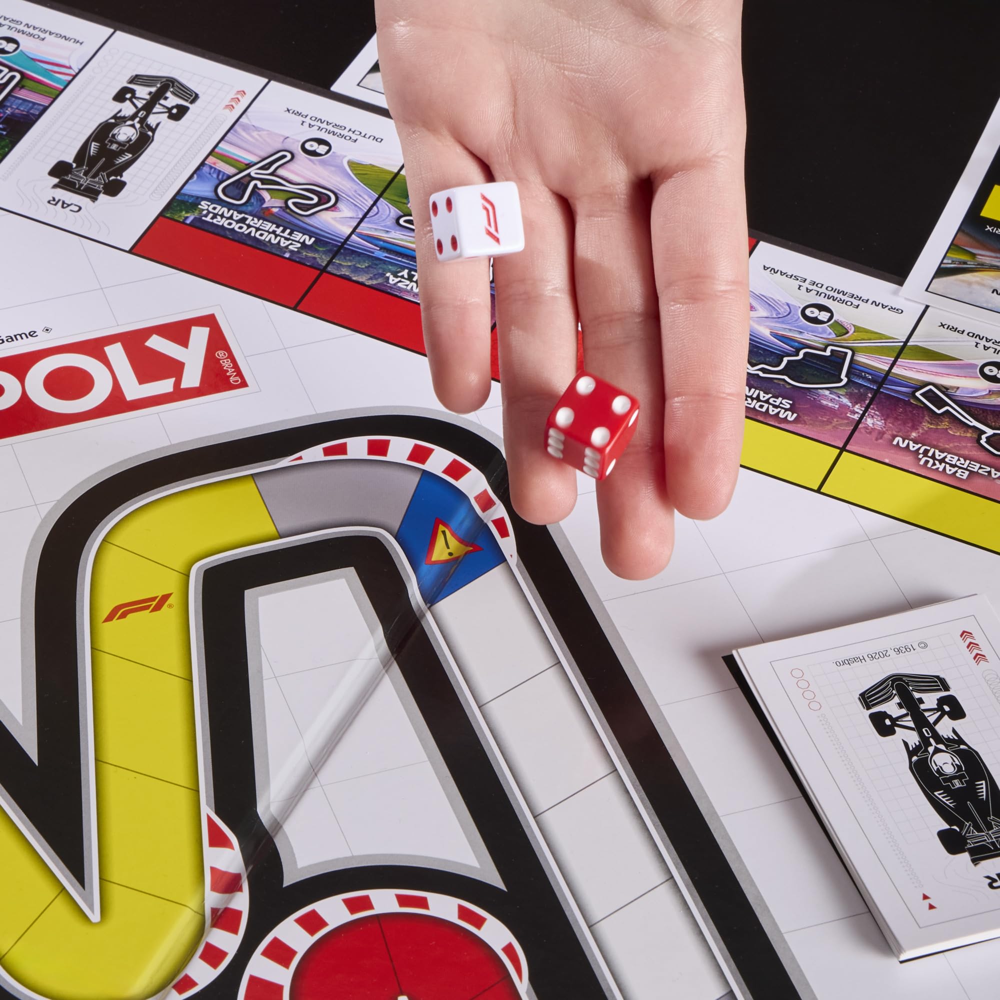 Monopoly F1 Edition Board Game | Officially Licensed Formula 1 Game | Family Games for Kids, Teens and Adults | 2-6 Players | 45 Mins. | Ages 8+ (English) 🍁 All In One Marketplace Canada