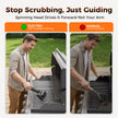 Leebein Electric Grill Brush for Outdoor, 2026 New BBQ Grill Cleaner with 3 Heads, 3-Speed & Angle Adjust Cordless Rotary Grill Brush, 150 Mins Runtime Grill Cleaning Brush for Barbecue Grates 🍁 All In One Marketplace Canada