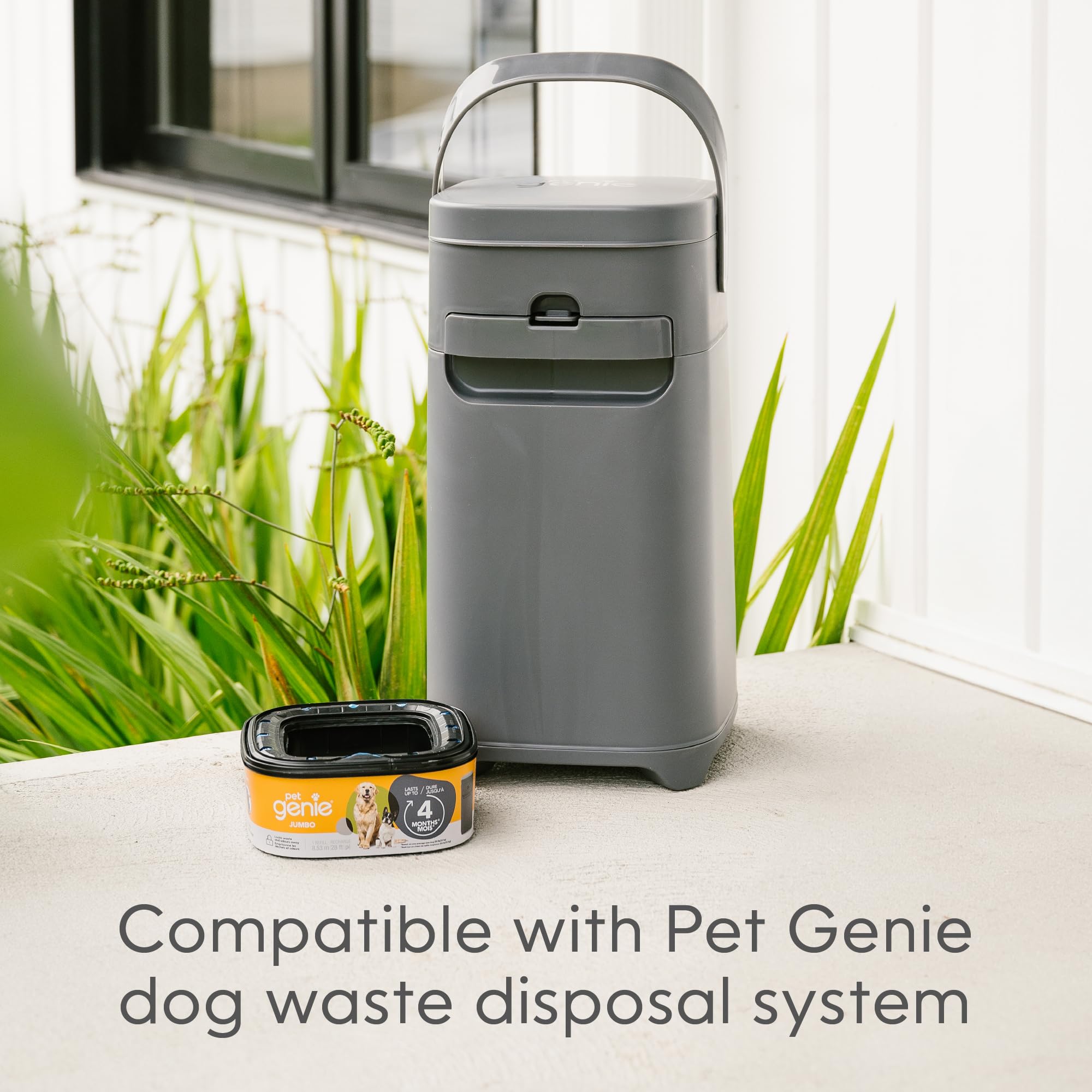 Pet Genie Jumbo Refill Bags - Multi-Layer Continuous film for Waste and Odor - Up to 4 Months of Supply, Only Compatible with Pet Genie Pail 🍁 All In One Marketplace Canada