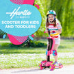 Hurtle - 3 Wheel Foldable Kick Scooter for Kids & Toddlers (Pink CA) 🍁 All In One Marketplace Canada