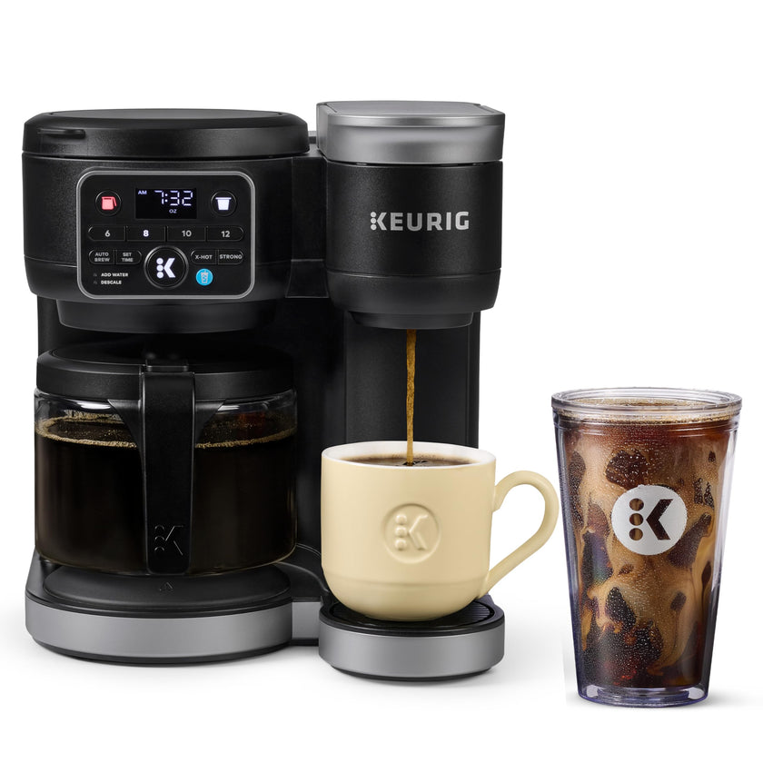 Keurig K-Duo Single Serve K-Cup Pod & Carafe Coffee Maker, Black 🍁 All In One Marketplace Canada