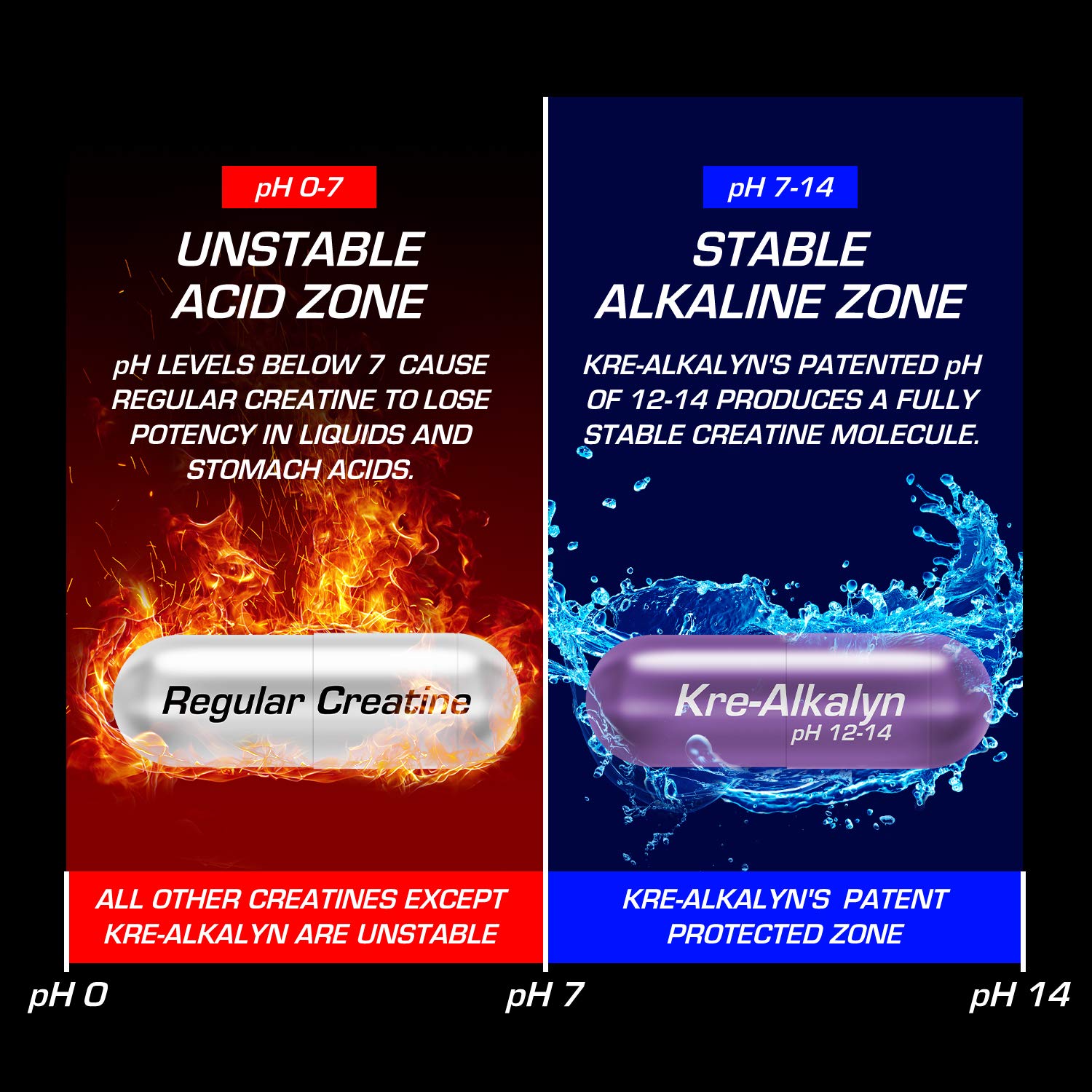 EFX Sports Kre-Alkalyn | PH-Correct Creatine Monohydrate | Multi-Patented Formula, Gain Strength, Build Muscle & Enhance Performance I No Bloating, No Water Retention - 192 Capsules 🍁 All In One Marketplace Canada