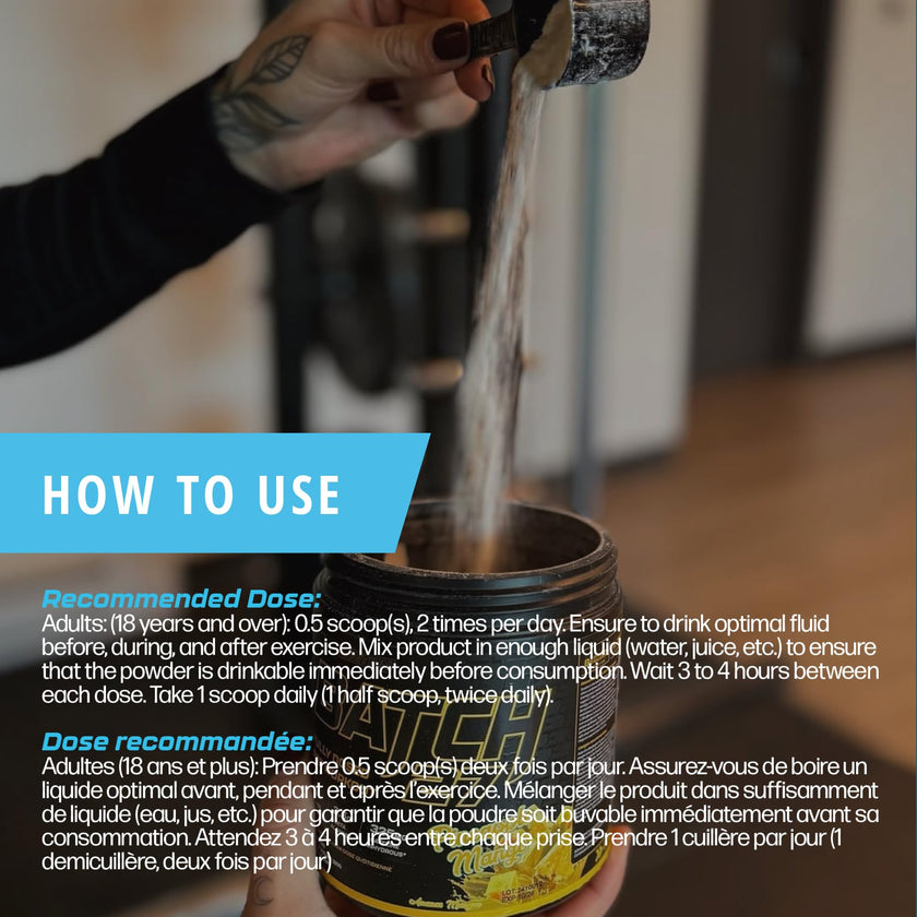 Batch 27 Pre Workout Powder - Nitric Oxide Booster & Preworkout for Men and Women w/Citrulline, Beta Alanine, Caffeine for Enhanced Energy, Endurance, & Reduced Fatigue - 40 Servings, Blue Slushie 🍁 All In One Marketplace Canada