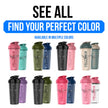 VELOMIX -2 Pack- 28 oz Protein Shaker Bottles for Protein Mixes - 2x Wire Whisk | Leak Proof Shaker Cups for Protein Shakes | Protein Shaker Bottle Pack | Shakers (Transparent & Black - 28oz) 🍁 All In One Marketplace Canada