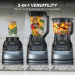 Ninja UltraCrush Pro Kitchen System, 1500W, Silver, BP401C, 72oz/2.1L 🍁 All In One Marketplace Canada